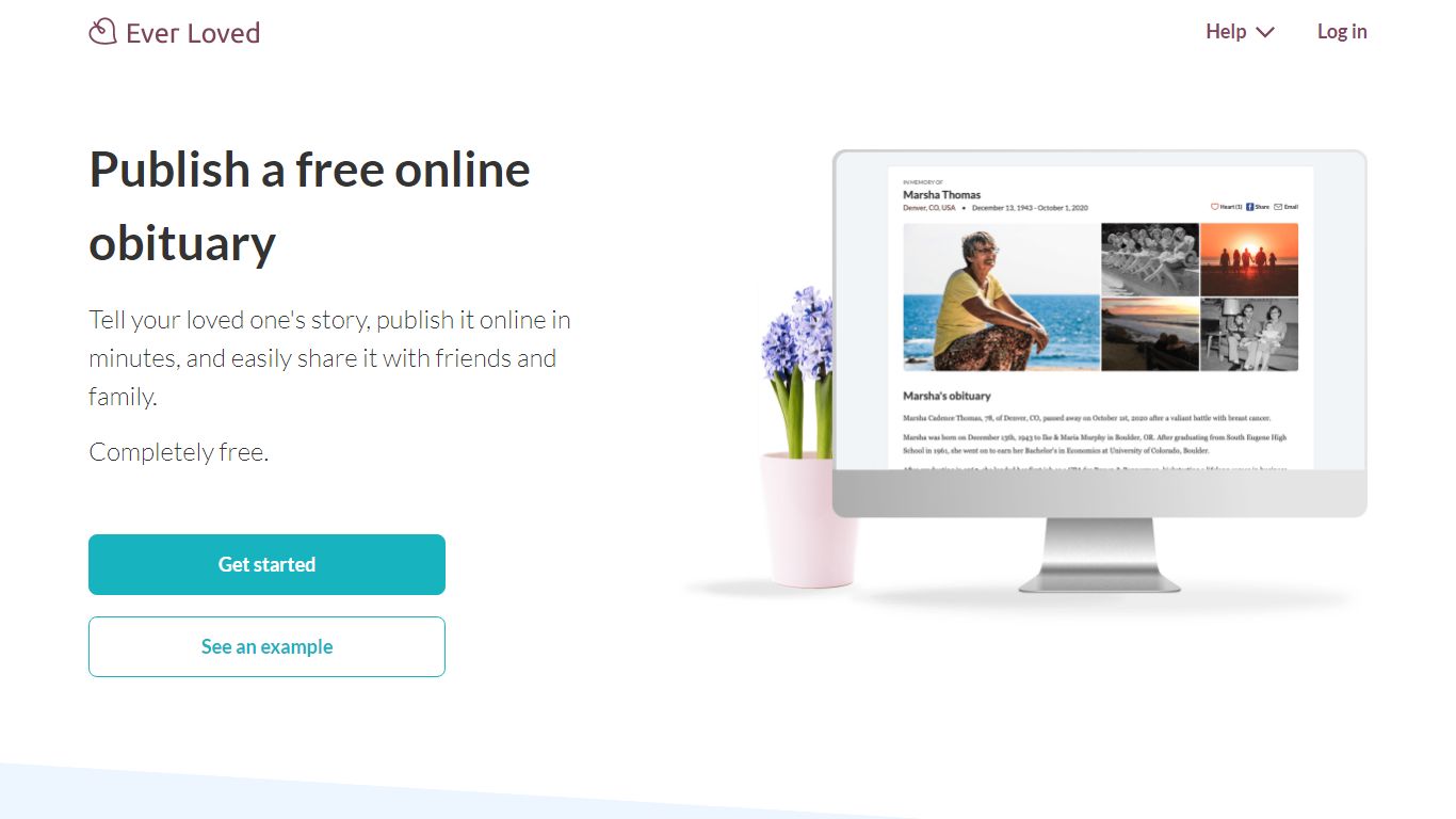 Publish a Free Online Obituary | Ever Loved